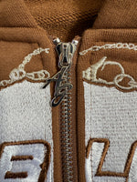 Load image into Gallery viewer, Chain Link Zip-Up Hoodie (MEN)

