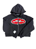 Load image into Gallery viewer, Chain Link Zip-up Hoodie (WOMEN)
