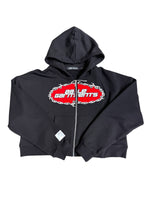 Load image into Gallery viewer, Chain Link Zip-Up Hoodie (MEN)
